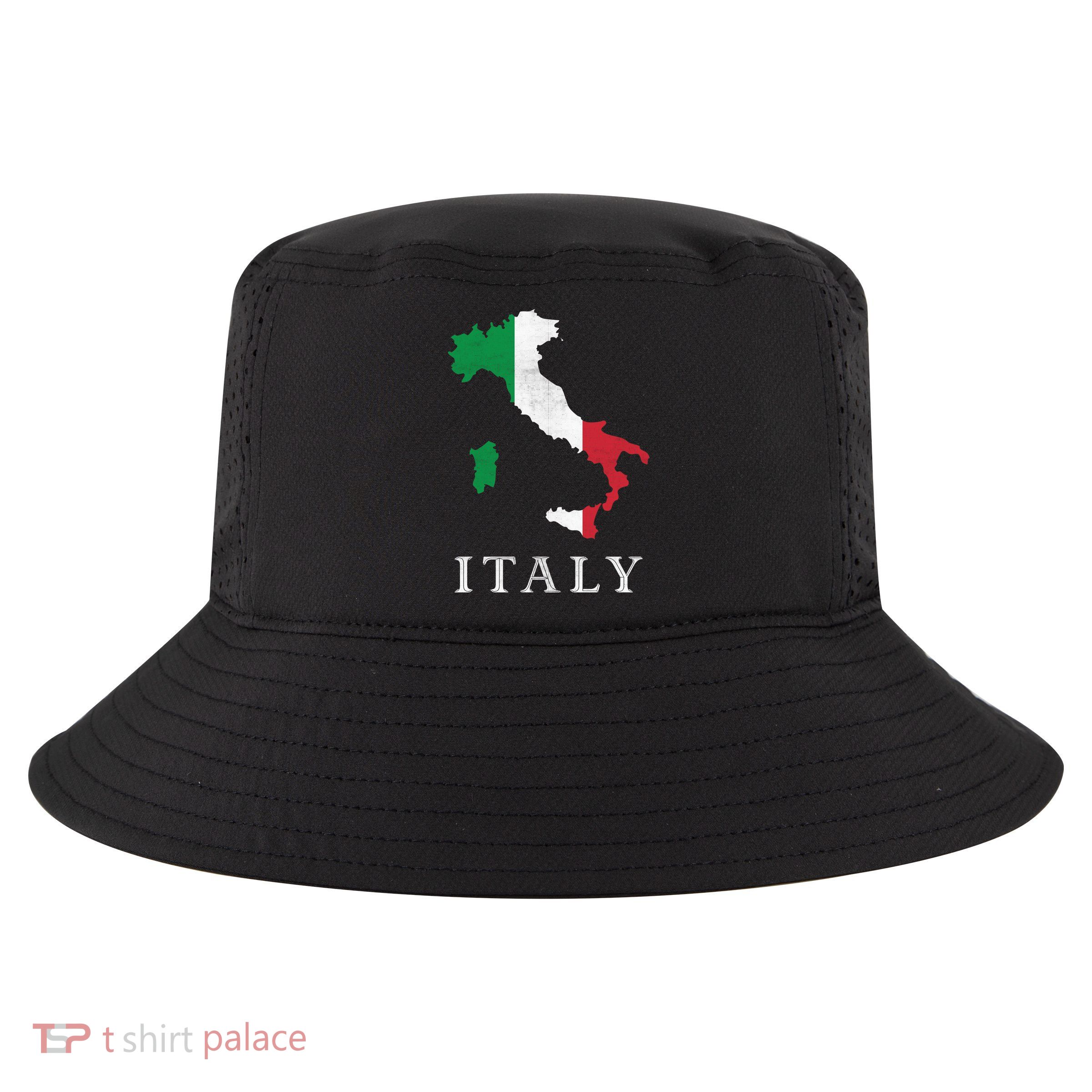 Map Of Italy  Cool Comfort Performance Bucket Hat