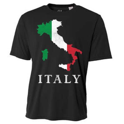 Map Of Italy  Cooling Performance Crew T-Shirt