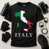 Map Of Italy  Cooling Performance Crew T-Shirt