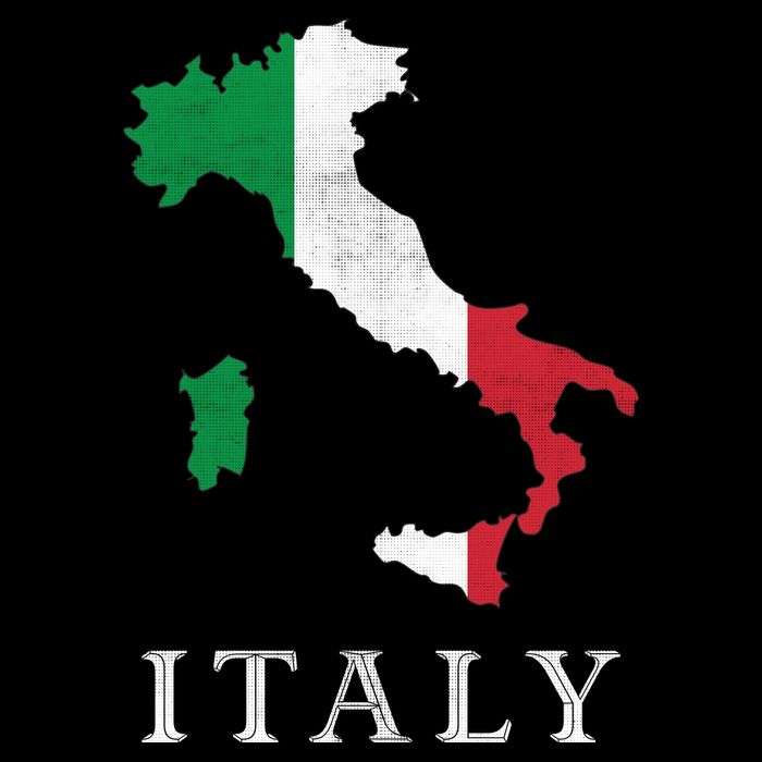 Map Of Italy  Cooling Performance Crew T-Shirt