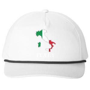 Map Of Italy  Snapback Five-Panel Rope Hat