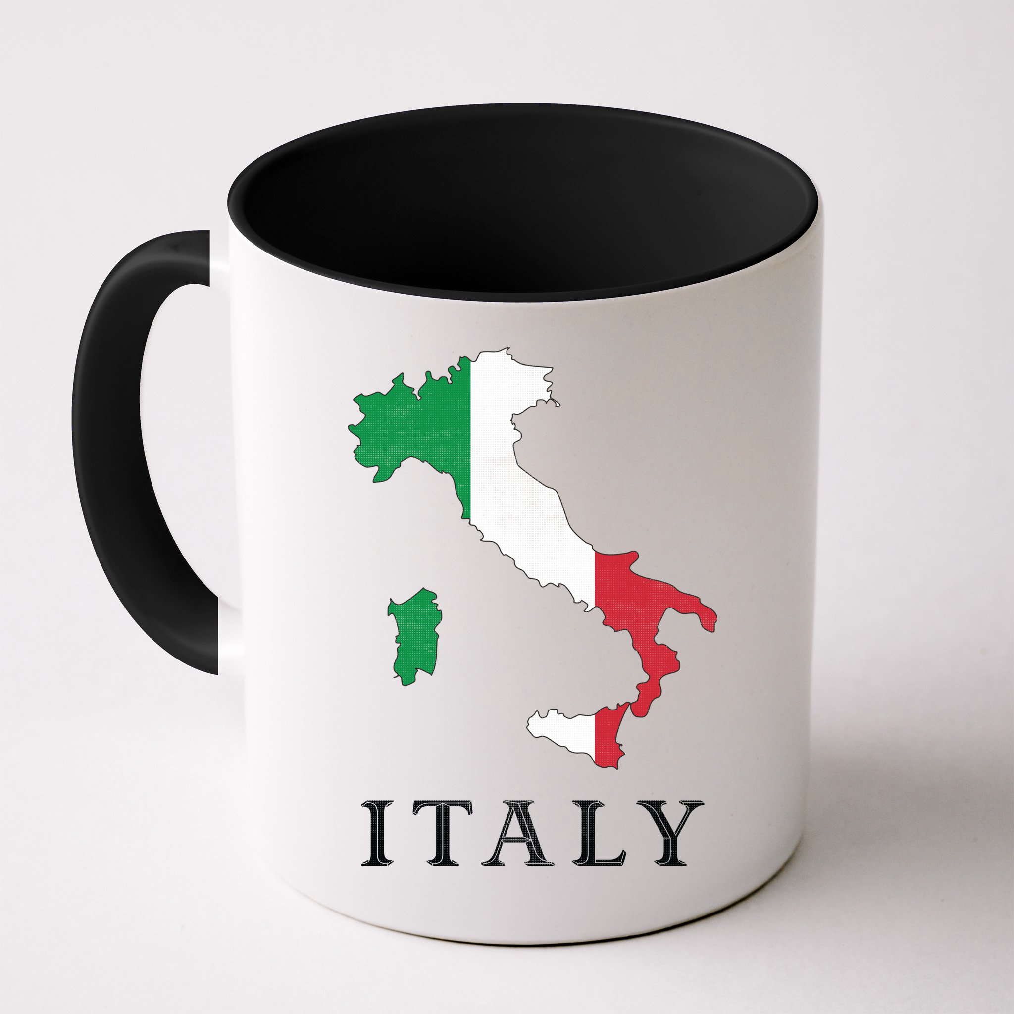 Map Of Italy  Mug