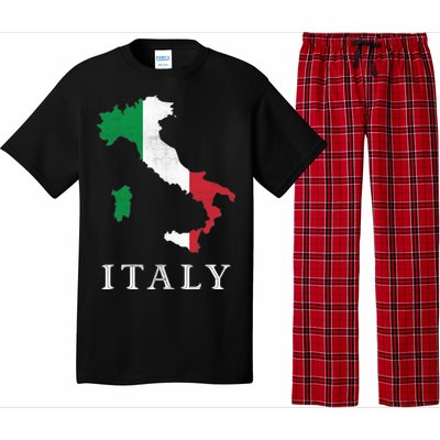 Map Of Italy  Pajama Set