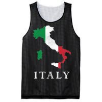 Map Of Italy  Mesh Reversible Basketball Jersey Tank