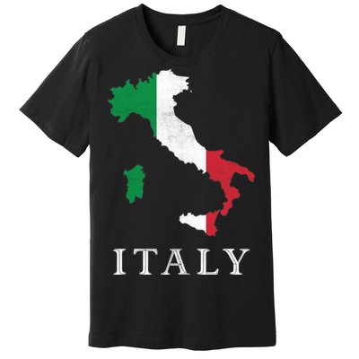 Map Of Italy  Premium T-Shirt