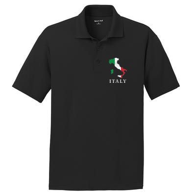 Map Of Italy  PosiCharge RacerMesh Polo