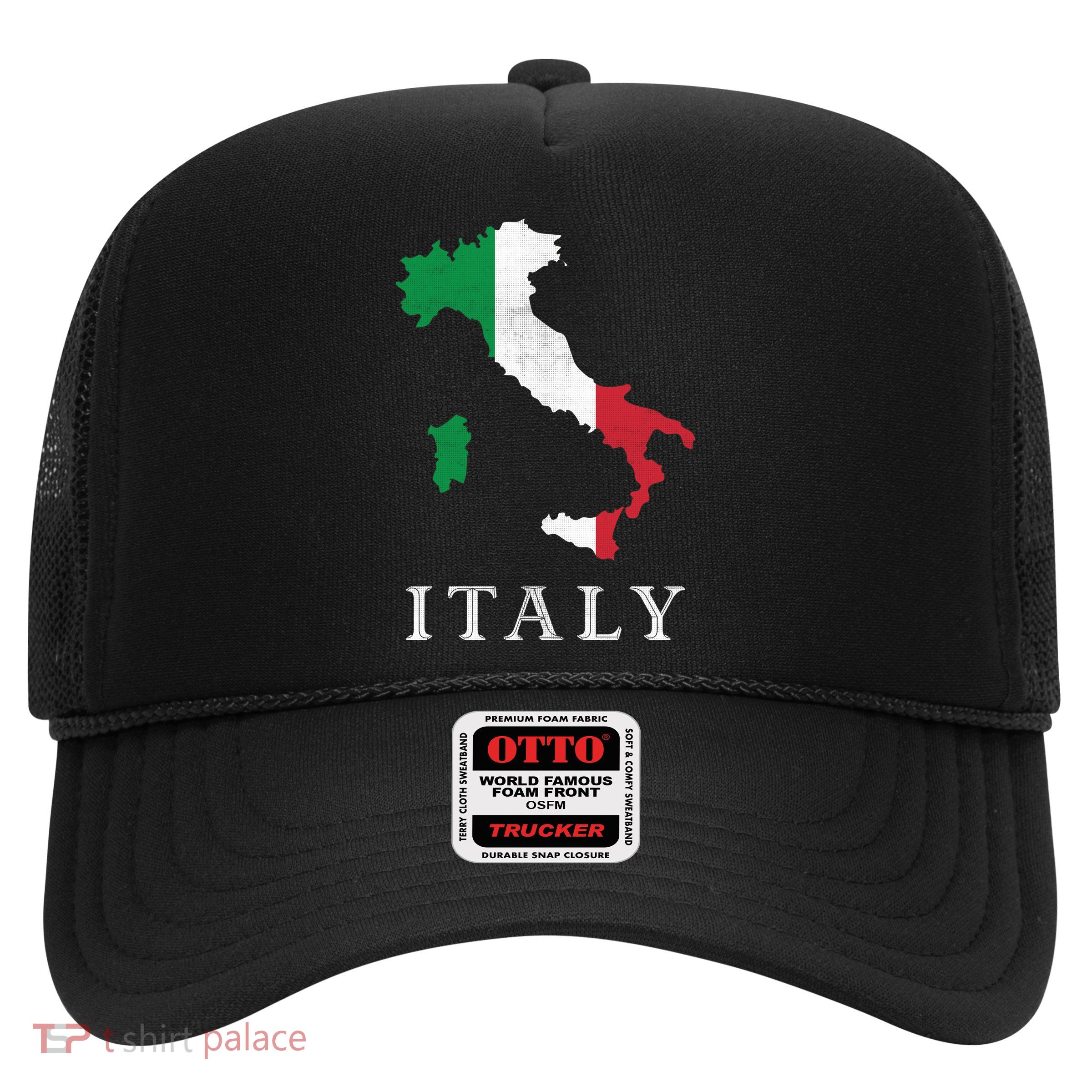 Map Of Italy  Trucker Hat