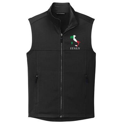 Map Of Italy  Collective Smooth Fleece Vest