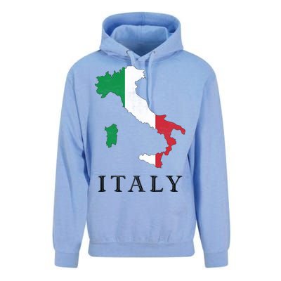 Map Of Italy  Unisex Surf Hoodie