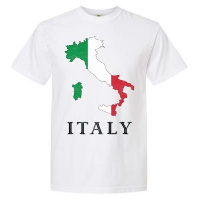 Map Of Italy  Garment-Dyed Heavyweight T-Shirt