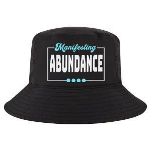 Manifesting Abundance Positive Affirmation Cool Comfort Performance Bucket Hat