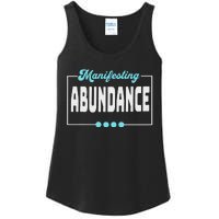 Manifesting Abundance Positive Affirmation Ladies Essential Tank