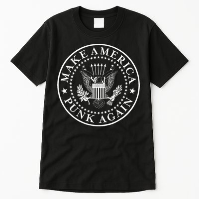 Make America Punk Again Vintage Punk Rock 80s Tall T-Shirt