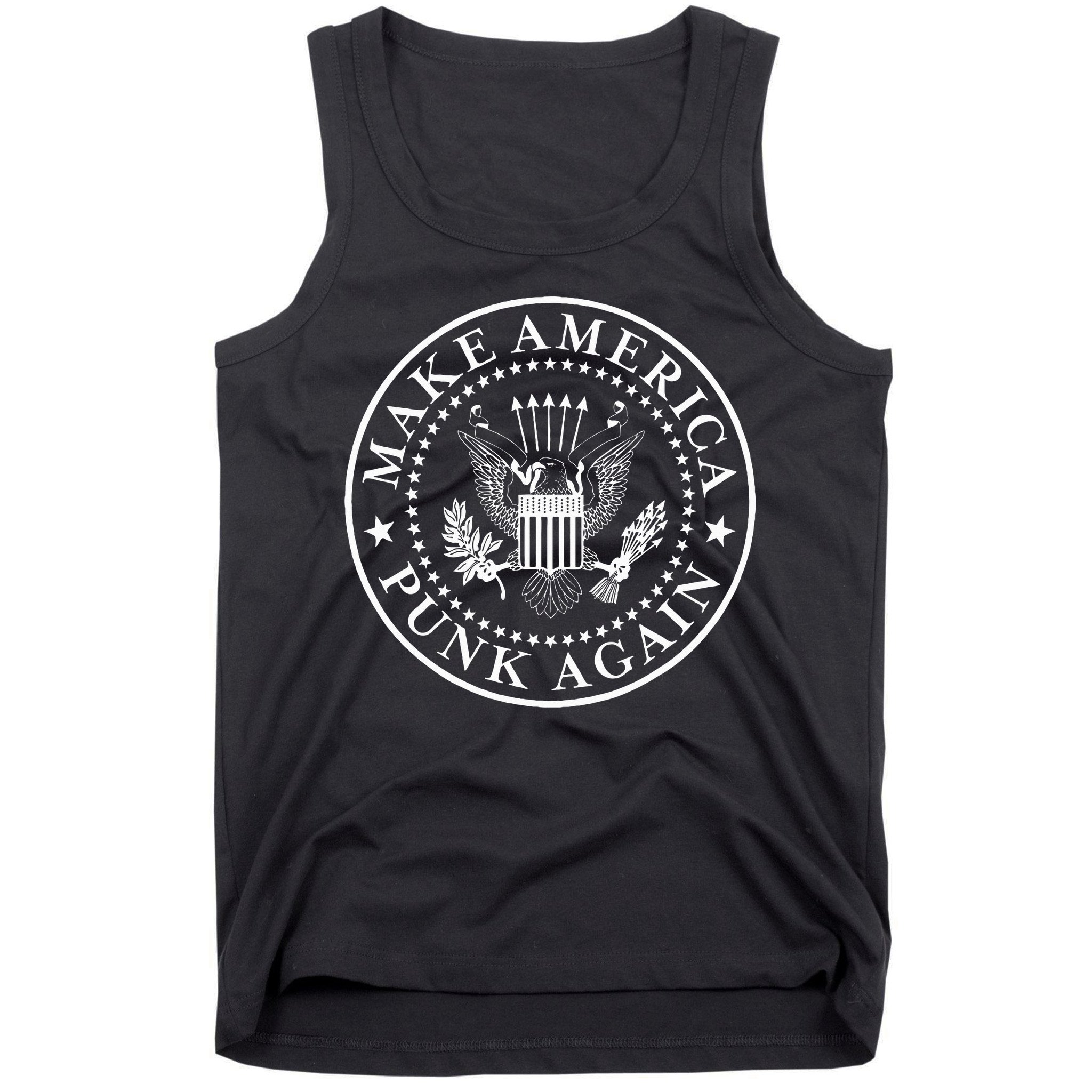 Make America Punk Again Vintage Punk Rock 80s Tank Top