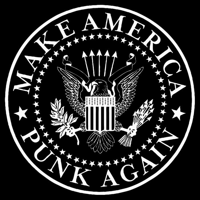Make America Punk Again Vintage Punk Rock 80s Toddler T-Shirt