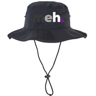 Meh Asexual Pride LGBTQ Ace Flag Funny LGBT Asexuality Legacy Cool Fit Booney Bucket Hat