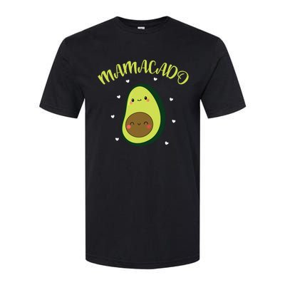 Mamacado Avocado Pregnant Mom Pregnancy Avo Softstyle® CVC T-Shirt