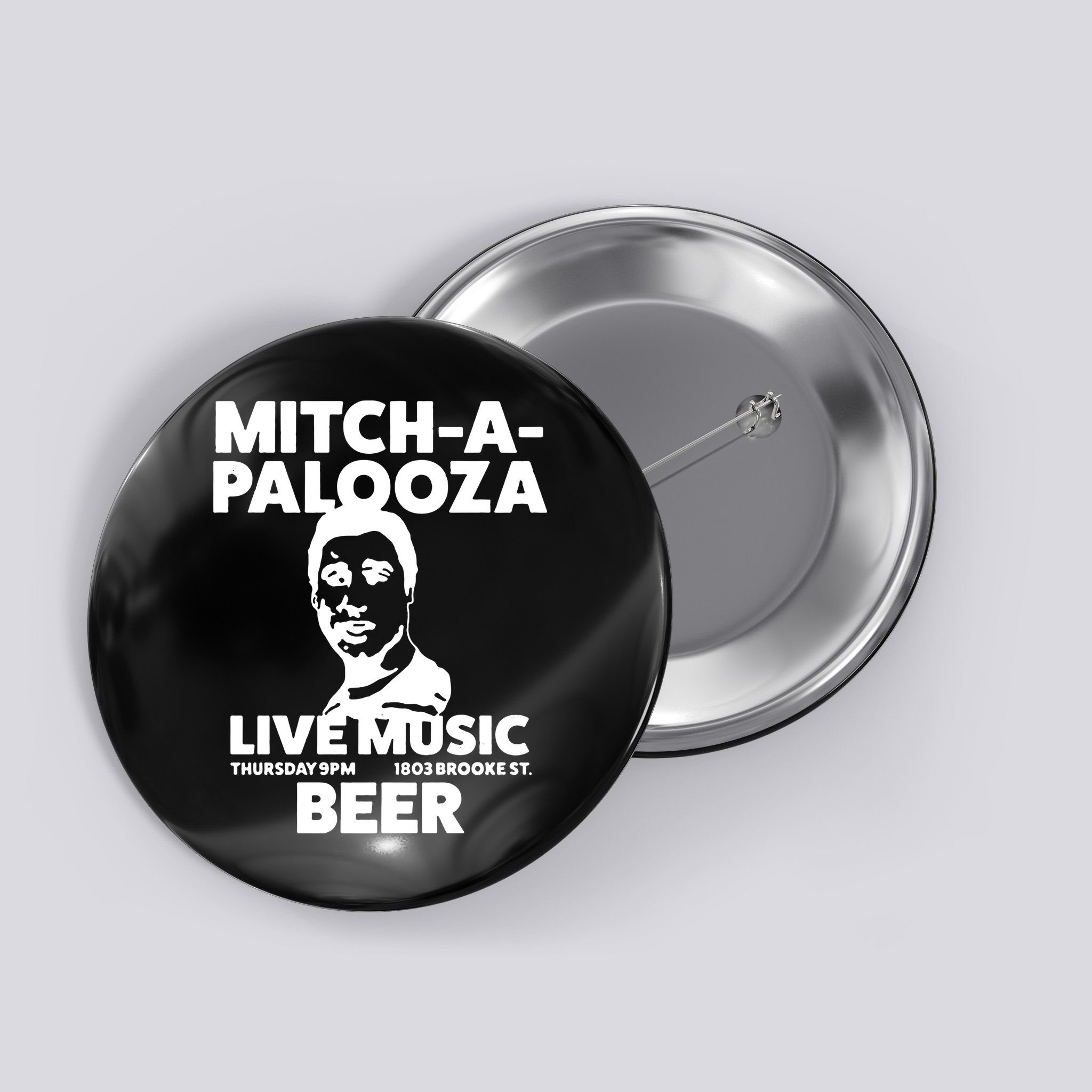 Mitch A Palooza Funny Movie Button