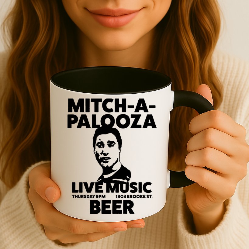 Mitch A Palooza Funny Movie Mug