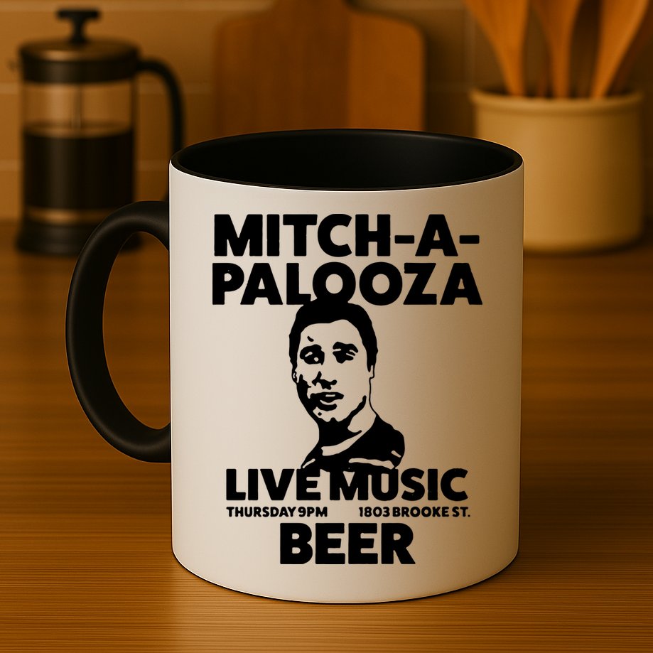 Mitch A Palooza Funny Movie Mug