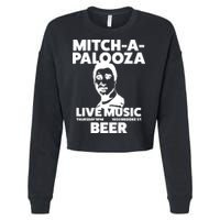 Mitch A Palooza Funny Movie Cropped Pullover Crew