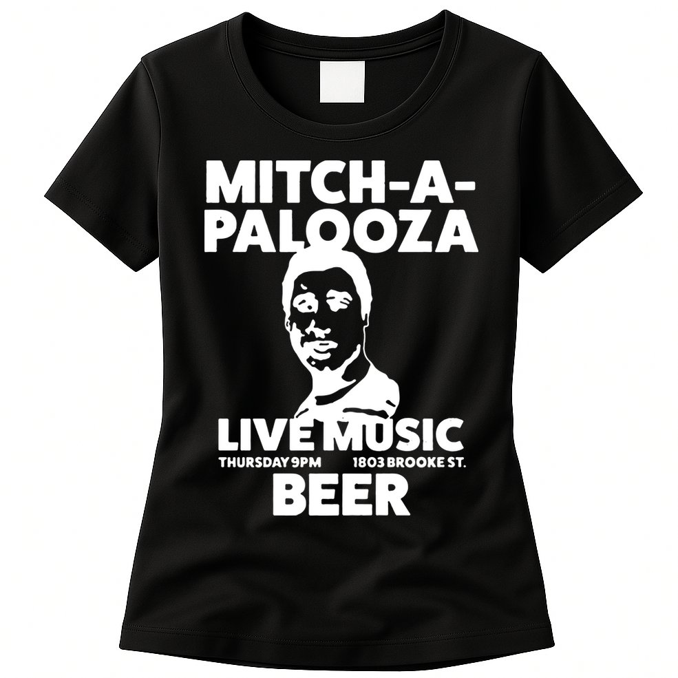 Mitch A Palooza Funny Movie Womens T-Shirt