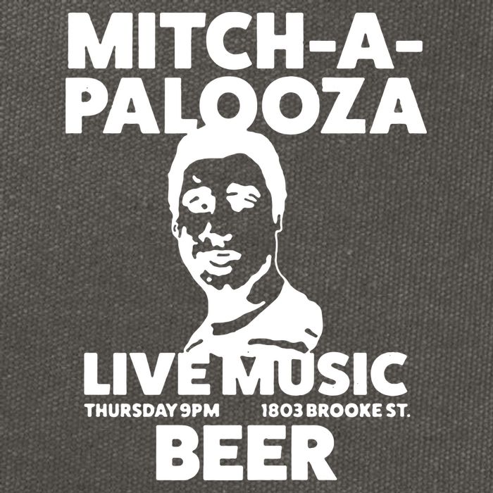 Mitch A Palooza Funny Movie Cotton Canvas Backpack