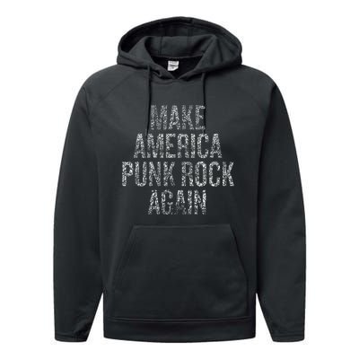 Make America Punk Rock Again Performance Fleece Hoodie