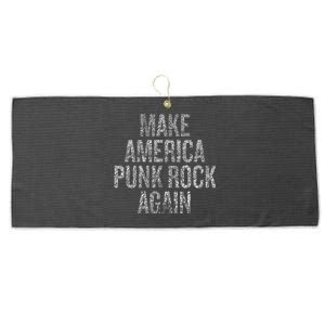 Make America Punk Rock Again Large Microfiber Waffle Golf Towel