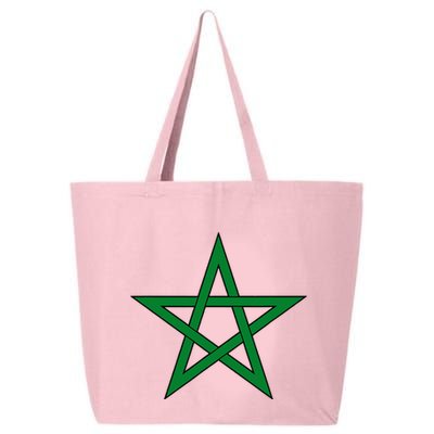 Moorish American Proud Moors Moorish Moroccan Flag Amexem 25L Jumbo Tote