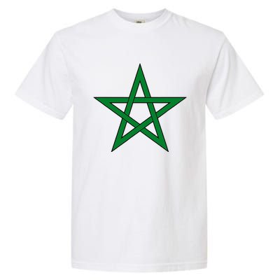 Moorish American Proud Moors Moorish Moroccan Flag Amexem Garment-Dyed Heavyweight T-Shirt