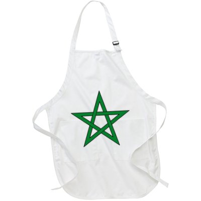 Moorish American Proud Moors Moorish Moroccan Flag Amexem Apron