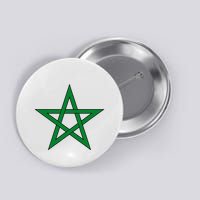 Moorish American Proud Moors Moorish Moroccan Flag Amexem Button