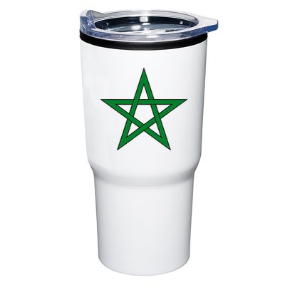 Moorish American Proud Moors Moorish Moroccan Flag Amexem Tumbler
