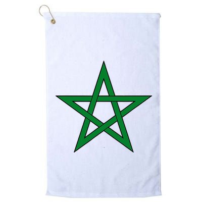 Moorish American Proud Moors Moorish Moroccan Flag Amexem Golf Towel