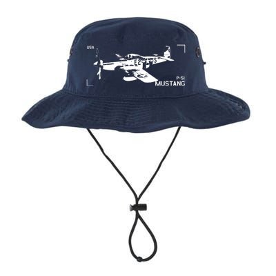 Military Aircraft P51 Mustang Legacy Cool Fit Booney Bucket Hat