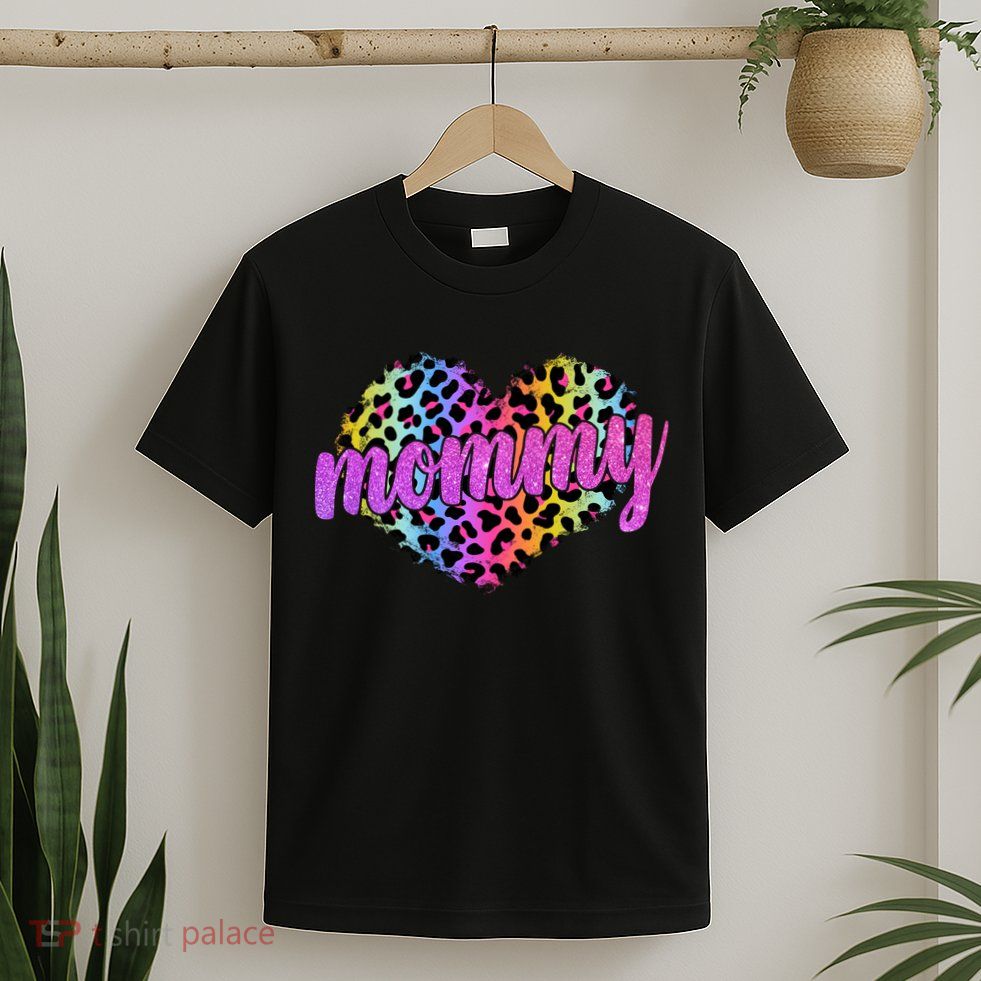 Mommy Animal Print Mothers Day T-Shirt