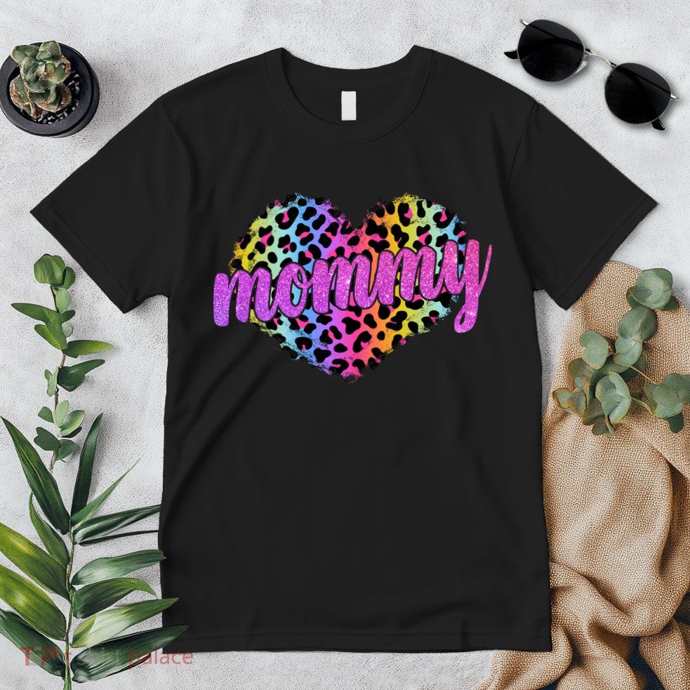 Mommy Animal Print Mothers Day Premium T-Shirt