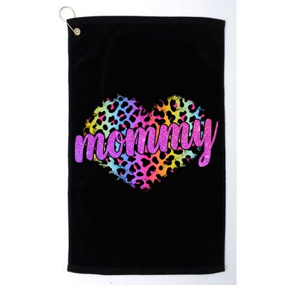 Mommy Animal Print Mothers Day Golf Towel