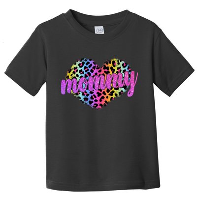 Mommy Animal Print Mothers Day Toddler T-Shirt