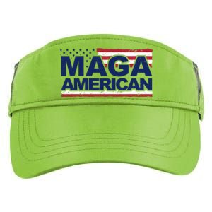 Maga American Pro Trump Flag Adult Drive Performance Visor