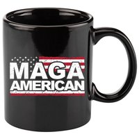Maga American Pro Trump Flag 11oz C Handle Ceramic Mug