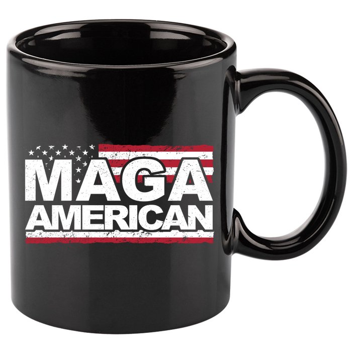 Maga American Pro Trump Flag 11oz C Handle Ceramic Mug