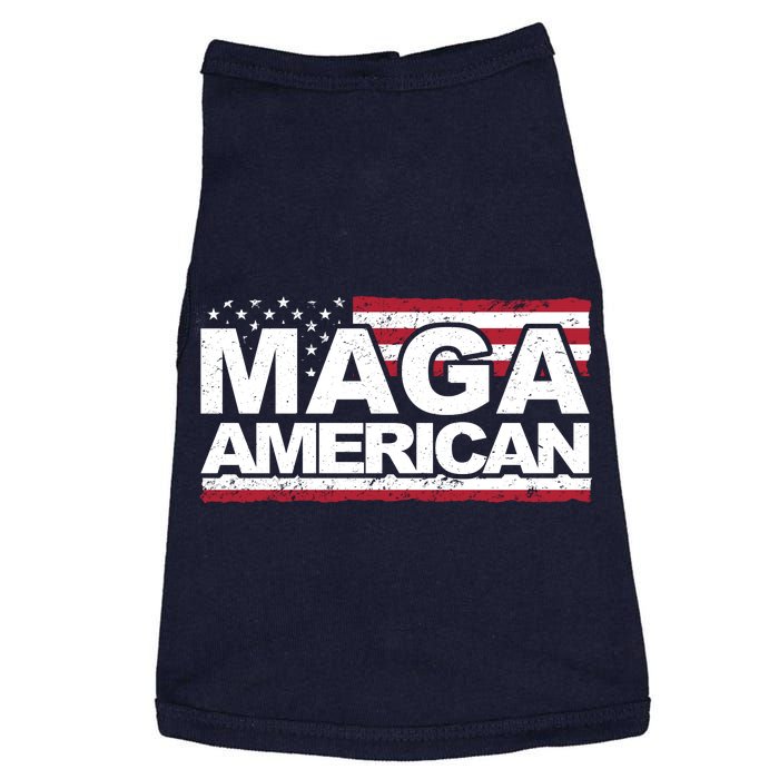 Maga American Pro Trump Flag Doggie Tank