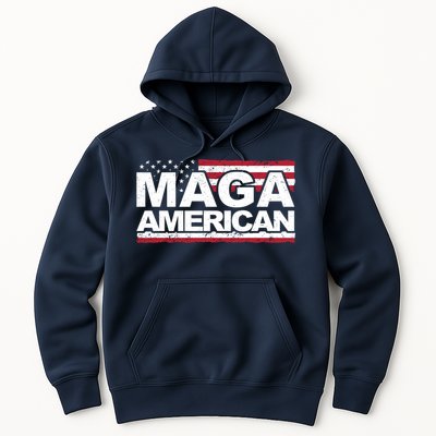 Maga American Pro Trump Flag Hoodie