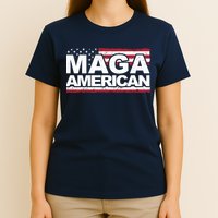 Maga American Pro Trump Flag T-Shirt