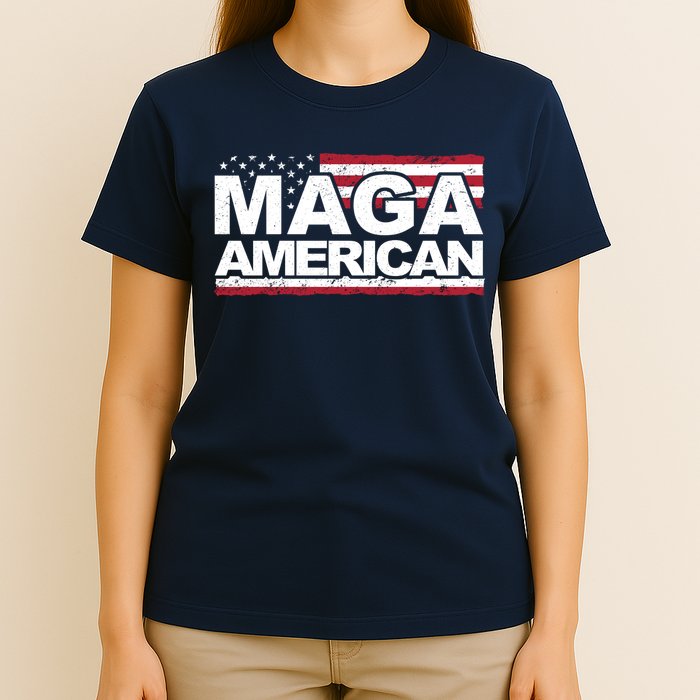 Maga American Pro Trump Flag T-Shirt