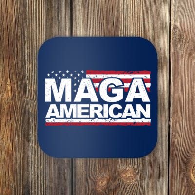 Maga American Pro Trump Flag Coaster