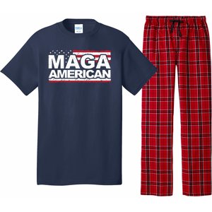 Maga American Pro Trump Flag Pajama Set