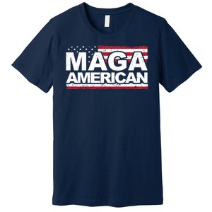 Maga American Pro Trump Flag Premium T-Shirt